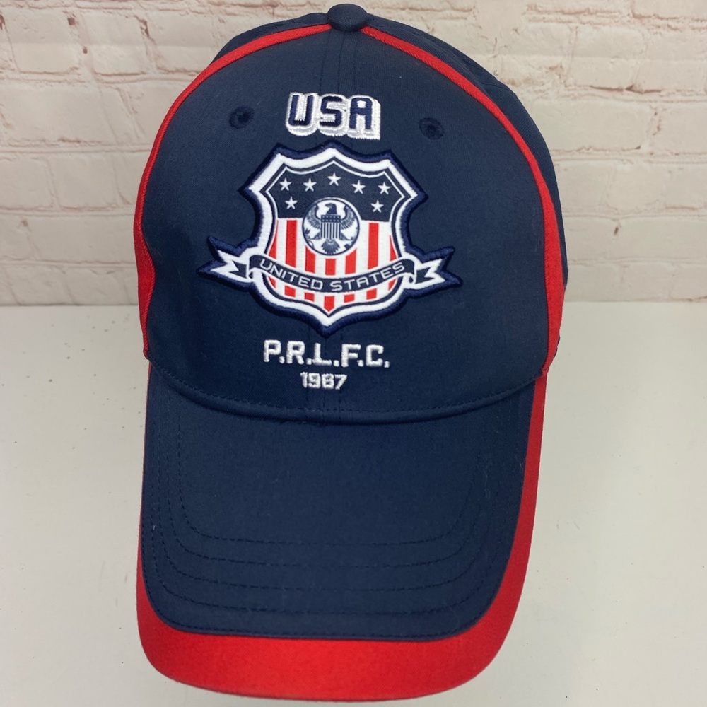 Polo Ralph Lauren Sport Special Patch USA PRLFC 1967 EDITION Hat Cap Blue
